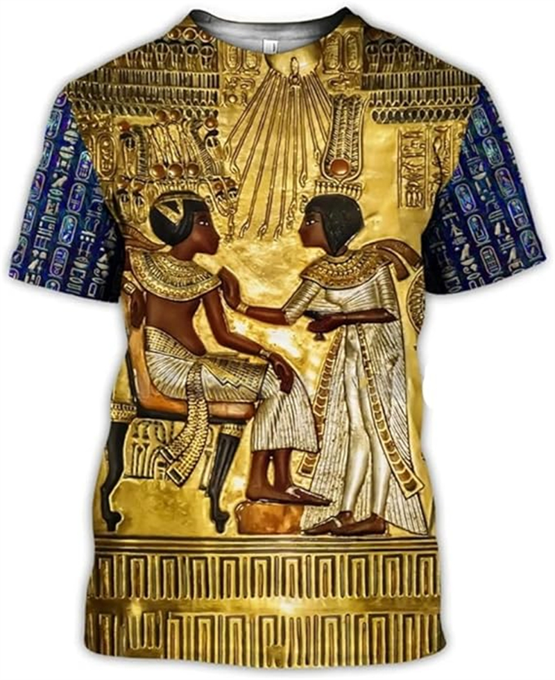 Street Fashion Egypt - Vintage Ancient Egypt 3D Printed T-shirt