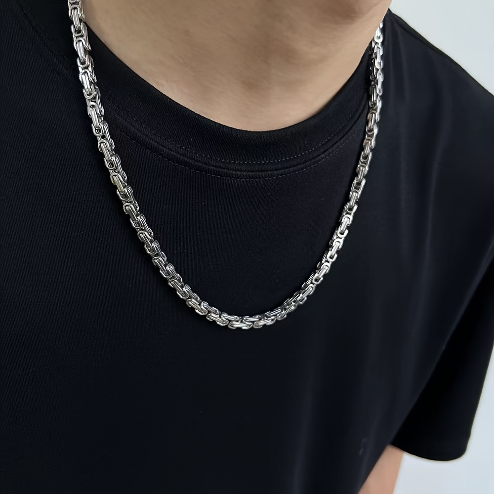 Fashion Street Singapore - ASONSTEEL Punk Stainless Steel Cuba Chain