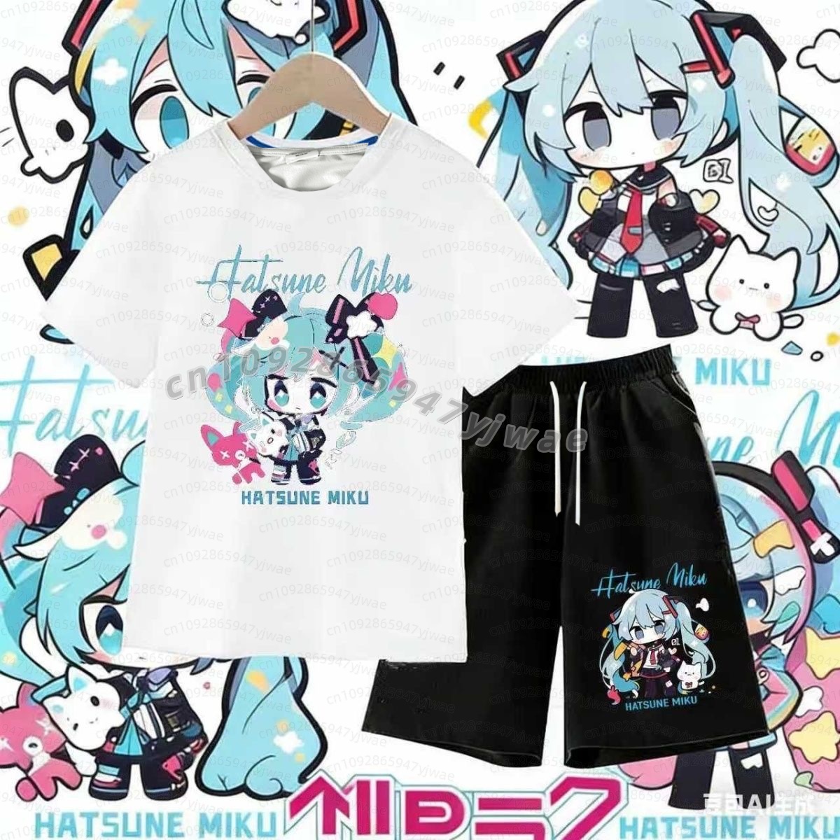 Street Fashion Clothes - Japanese Anime Hatsune Miku Men's t-shirts