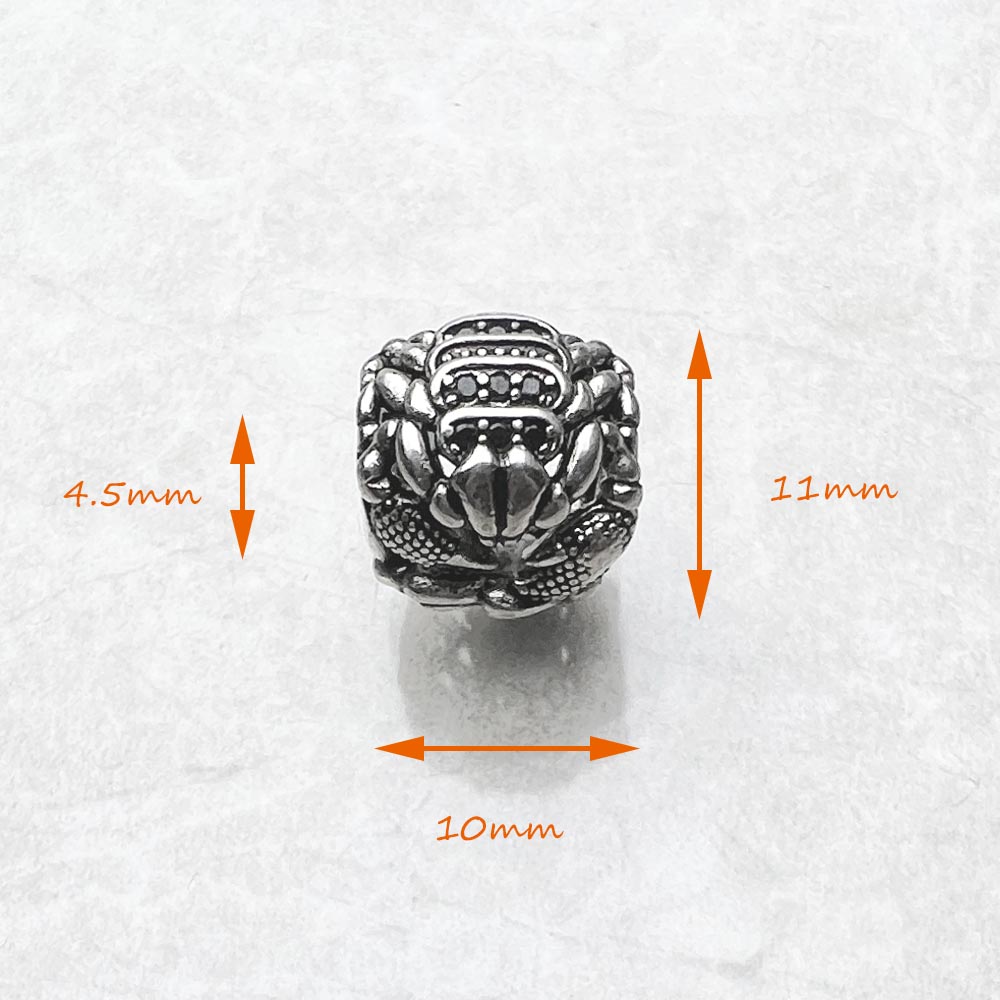 Black Scorpion Charm 5mm Hole  - مراجعة Street Fashion Europe وسعره