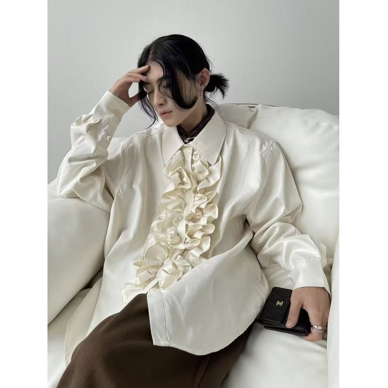 Niche Bisex Lotus Edge Tops Ne - مراجعة Street Fashion Outfit For Men وسعره