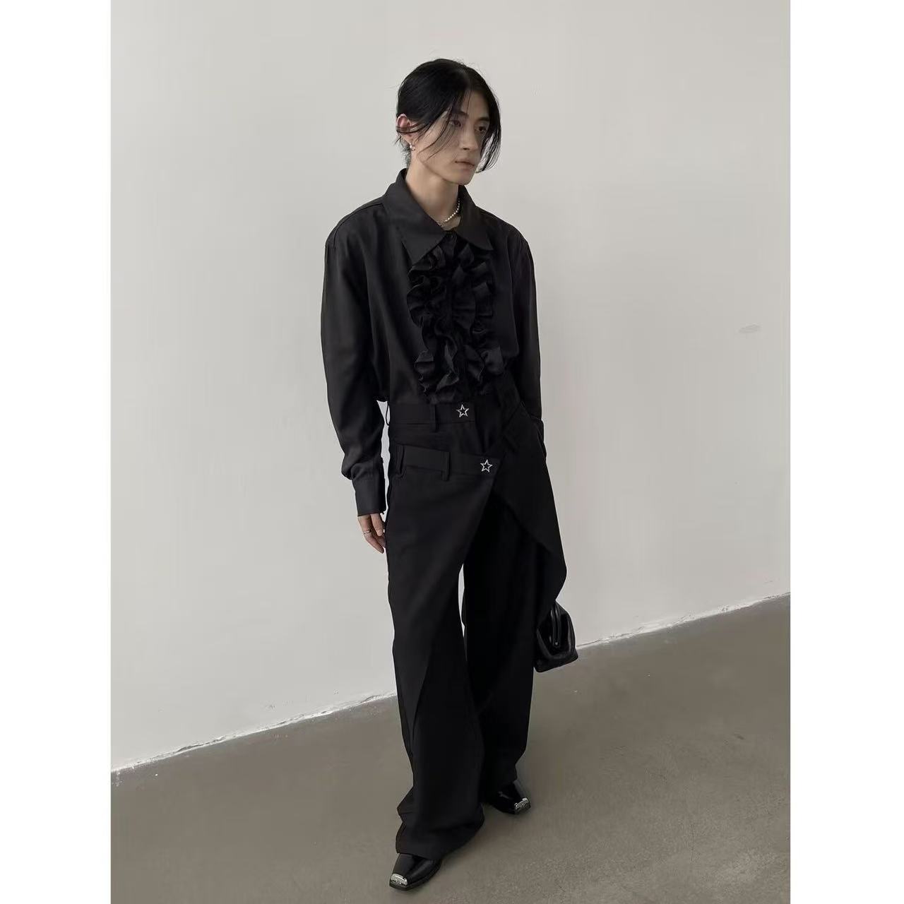 Niche Bisex Lotus Edge Tops Ne - مراجعة Street Fashion Outfit For Men وسعره