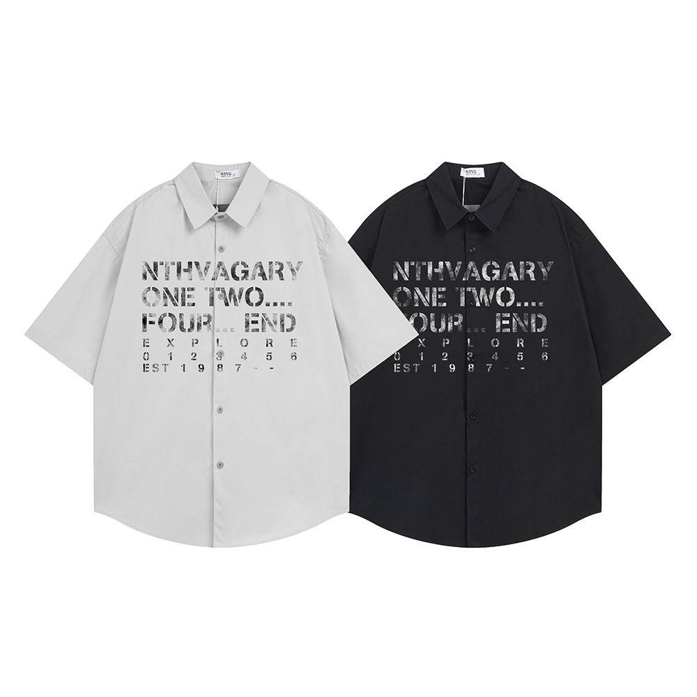 Fashion Letter Print Shirt Sho - مراجعة Street Fashion Reviews وسعره