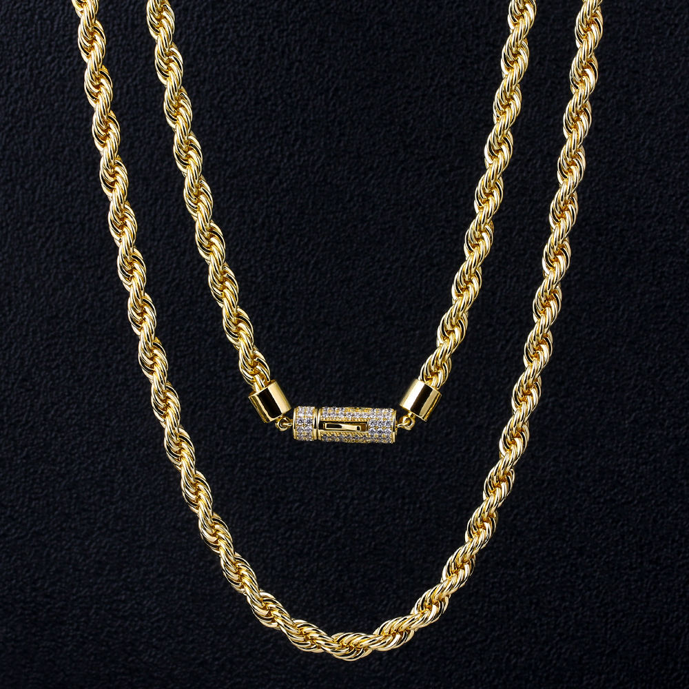 DNSCHIC 6mm Twist Thick Neckla - مراجعة Fashion Street Singapore وسعره