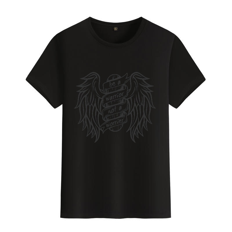 Men's Black Round-Neck Short-S - مراجعة Street Fashion Essentials وسعره