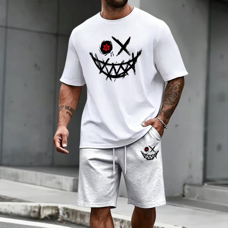 2026 Summer Men's Set T-shirt& - مراجعة Street Fashion Clothes وسعره
