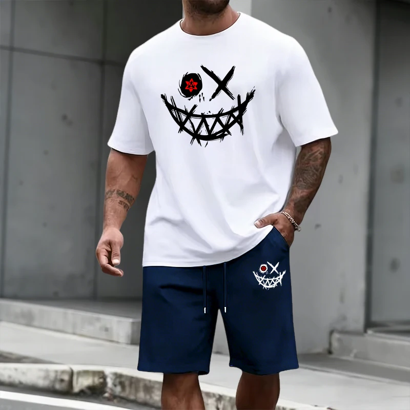 2026 Summer Men's Set T-shirt& - مراجعة Street Fashion Clothes وسعره