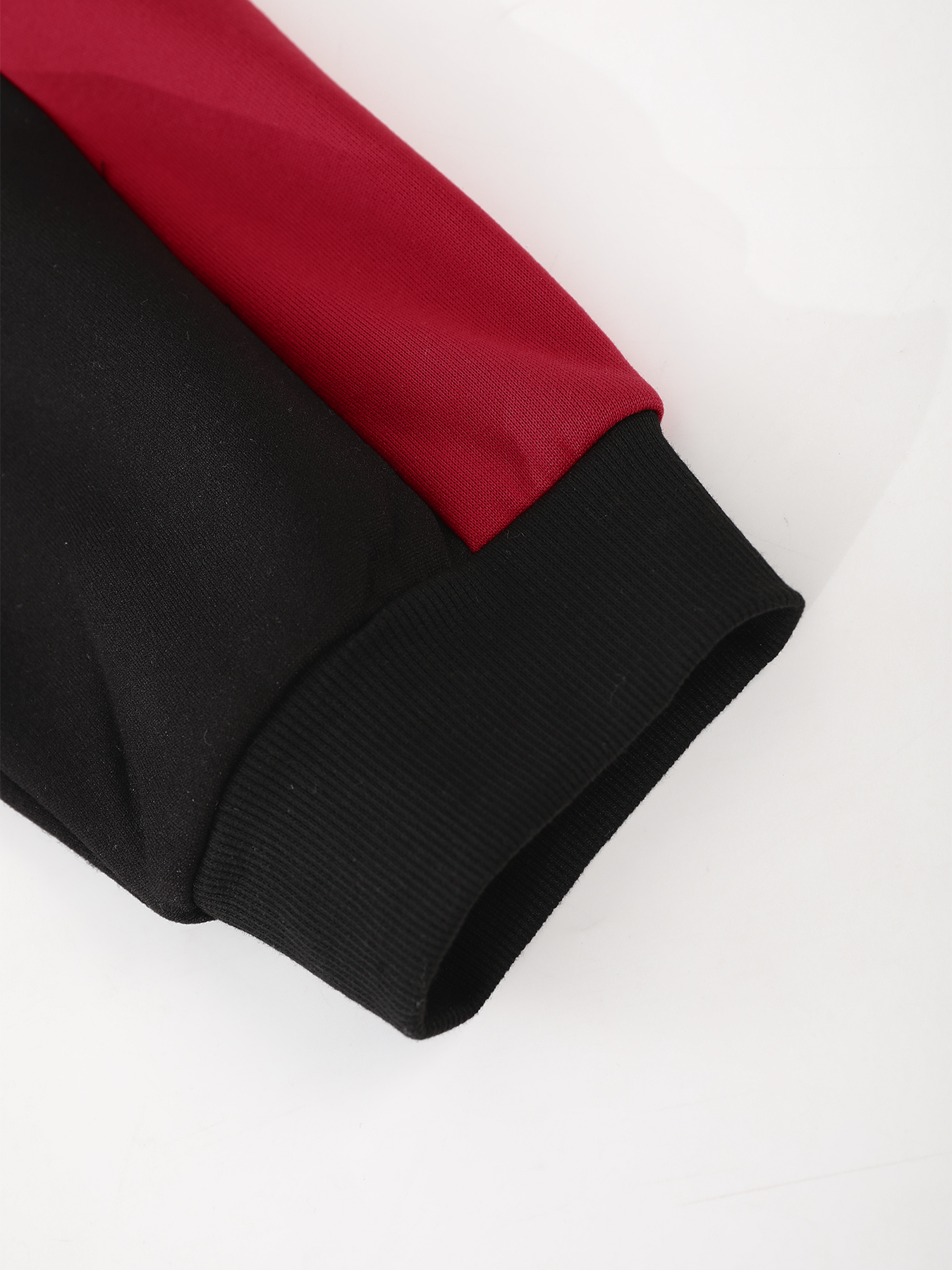 Men's Plus Size Black & Red Co - مراجعة Street Fashion Art وسعره