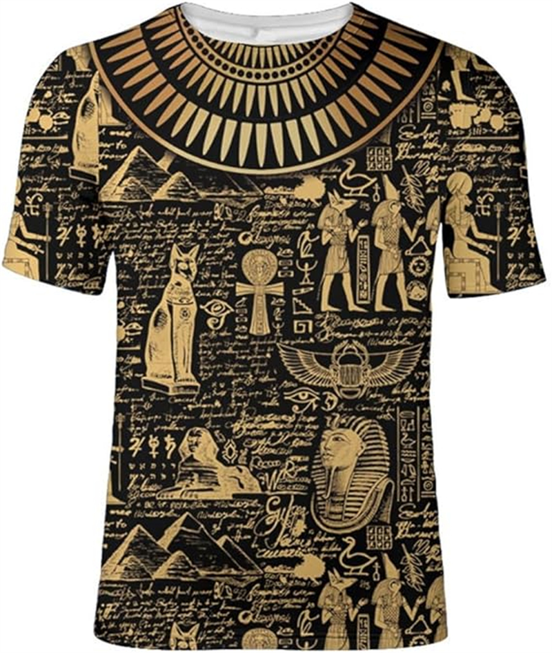 Vintage Ancient Egypt 3D Print - مراجعة Street Fashion Egypt وسعره