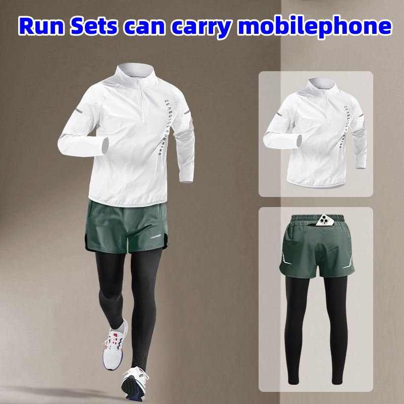 Gym Men Running Sets Outdoor C - مراجعة Running Pant Jogger وسعره