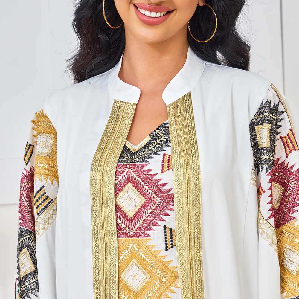 Muslim Robe Dubai Clothing Emb - مراجعة Street Fashion Dubai وسعره
