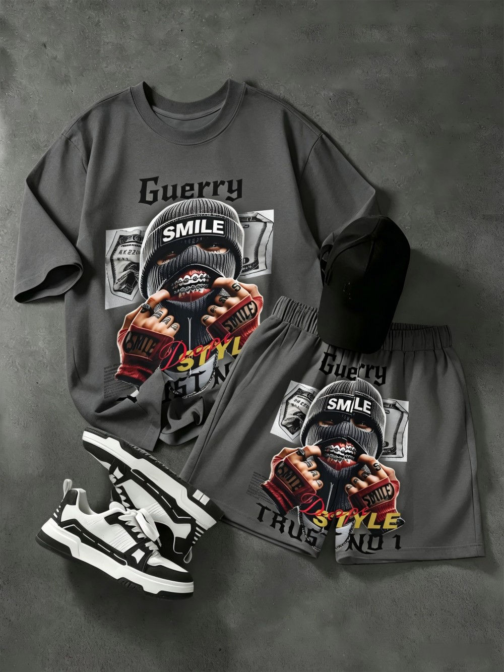 American men's summer figure w - مراجعة Street Summer Fashion وسعره