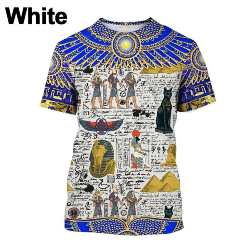 3D Printed Pharaoh Anubis T-Sh - مراجعة Street Fashion Egypt وسعره