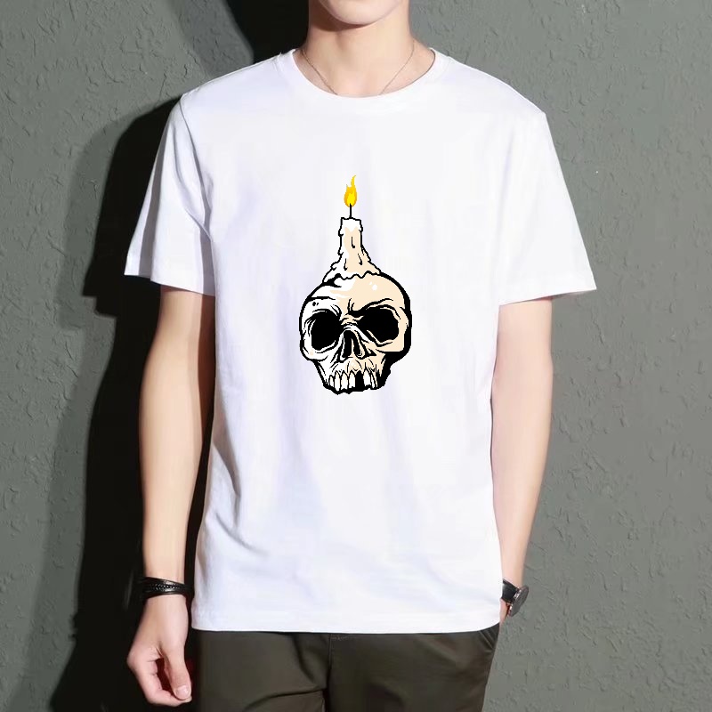 Men's Black Round-Neck Short-S - مراجعة Street Fashion Essentials وسعره
