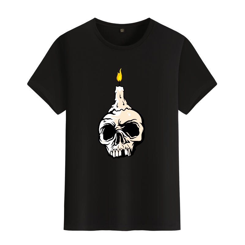 Men's Black Round-Neck Short-S - مراجعة Street Fashion Essentials وسعره