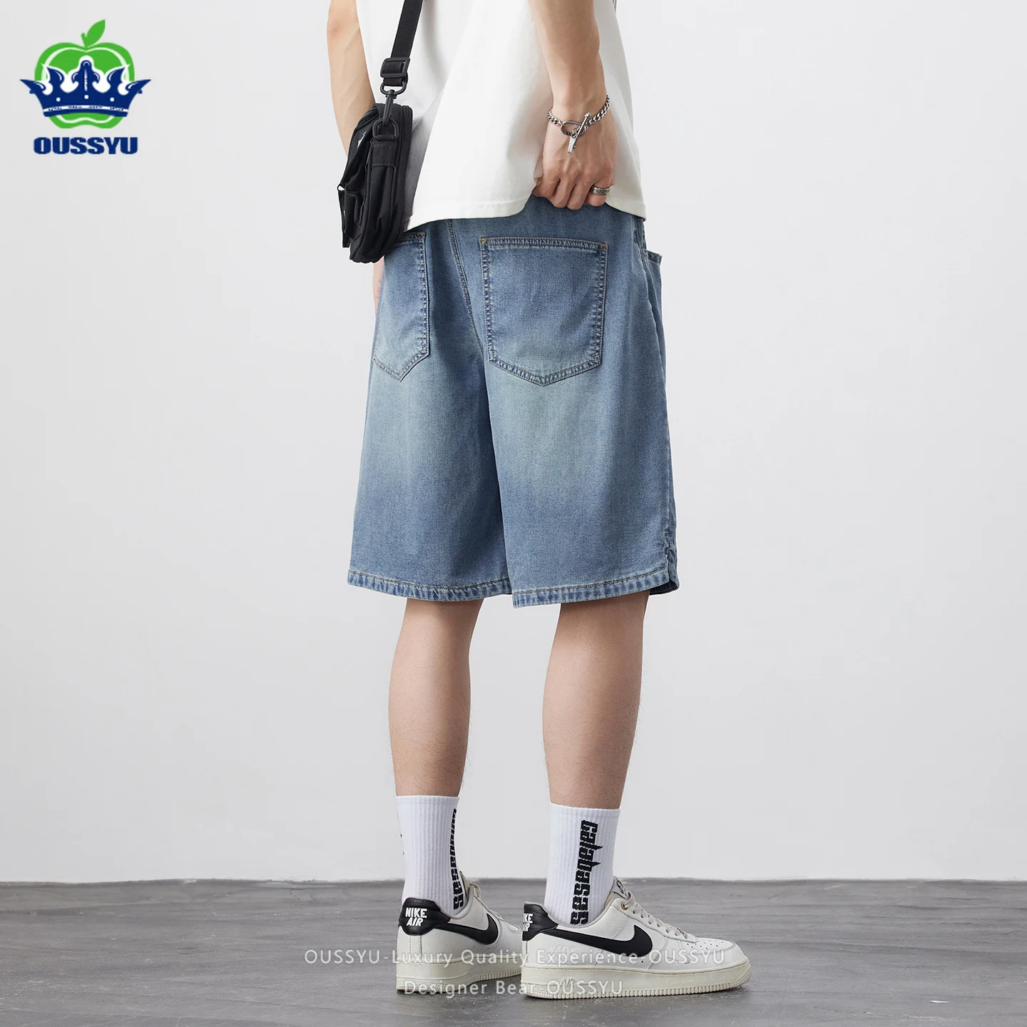 High Quality Summer Men's Jort - مراجعة Street Fashion Baggy وسعره