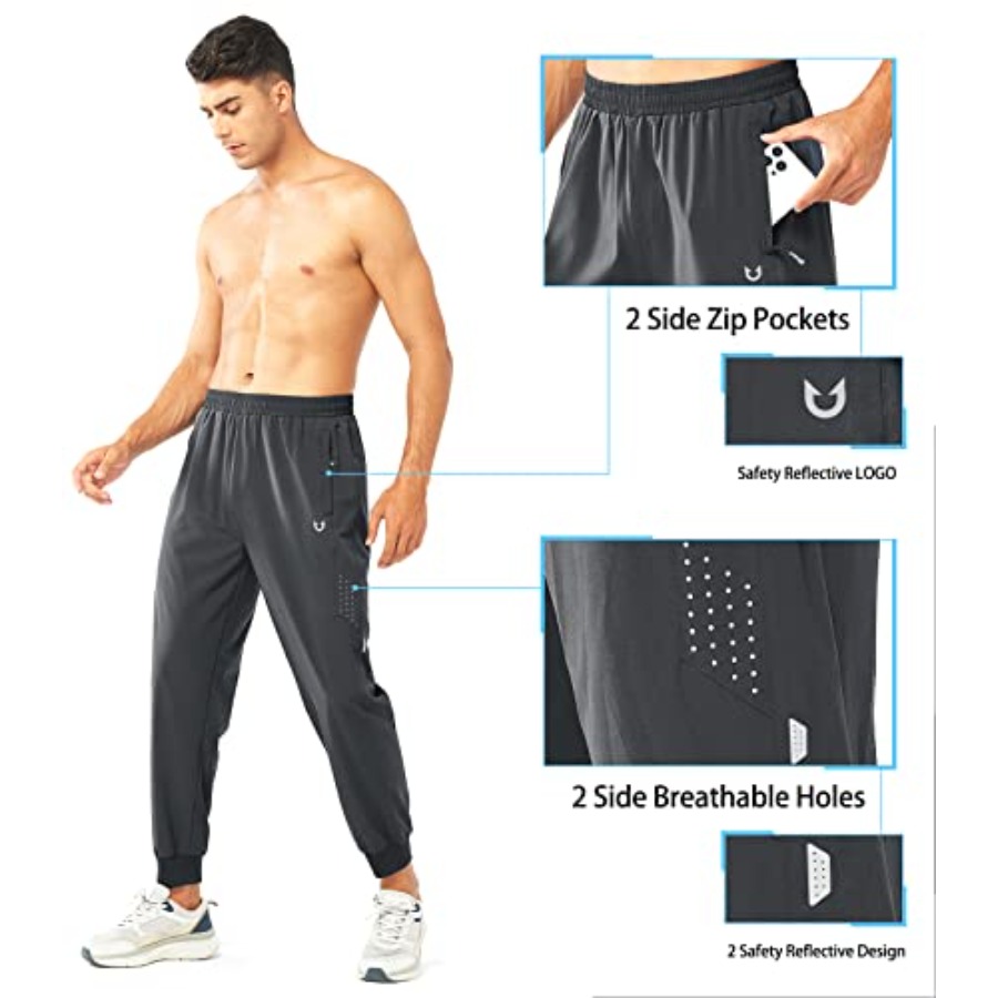 NORTHYARD Men's Athletic Runni - مراجعة Running Pant Jogger وسعره