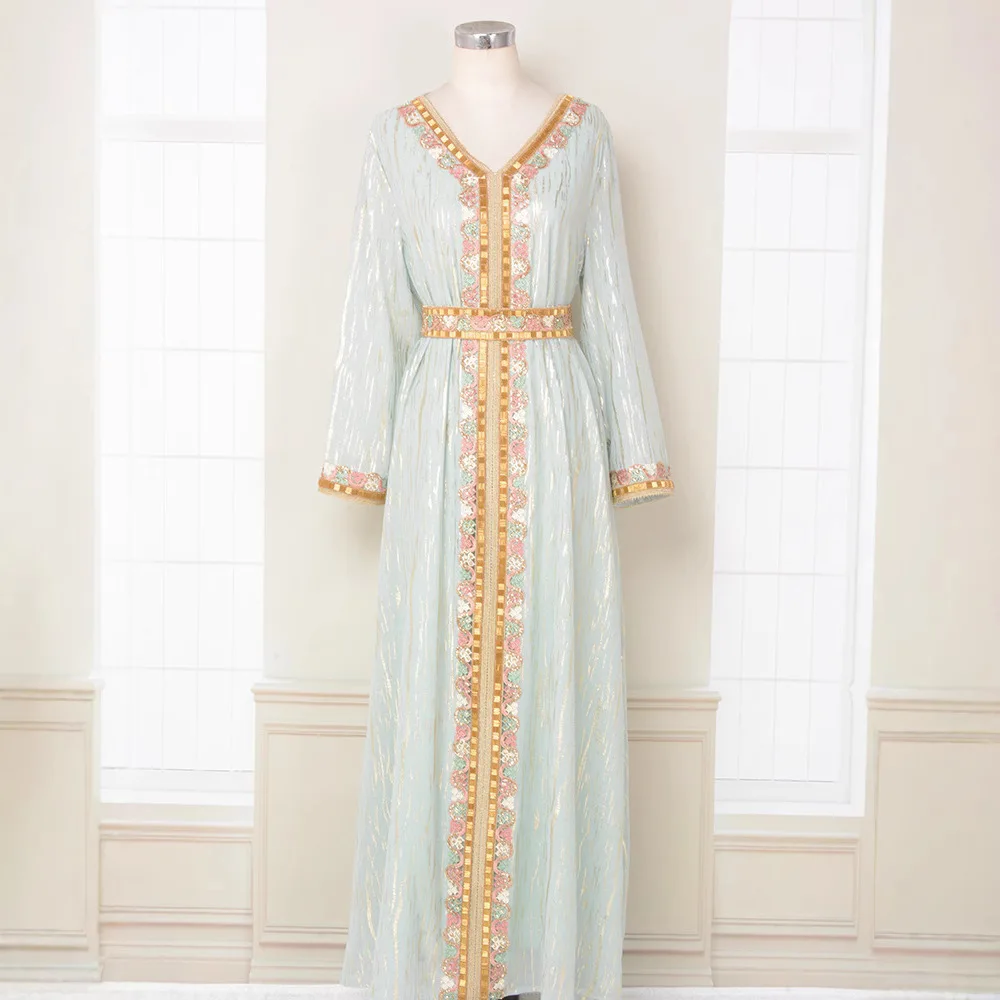 Muslim Women's Hot Gold Bead T - مراجعة Street Fashion Dubai وسعره