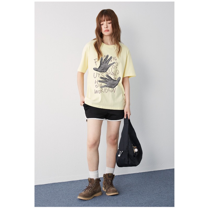 FUNNY GUY American Retro T-shi - مراجعة Street Fashion For Short Guys وسعره