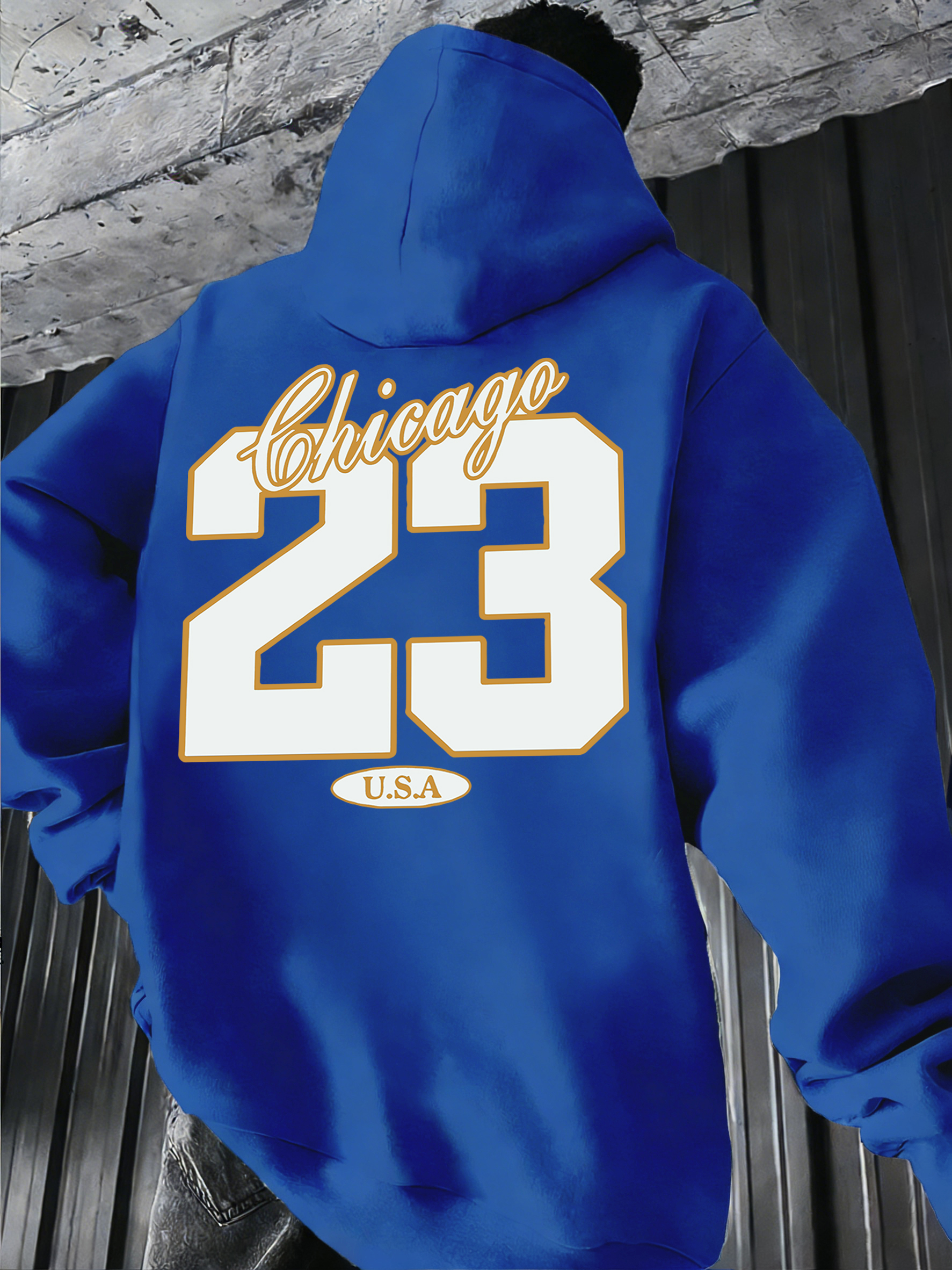 Chicago Usa Number 23 Printed  - مراجعة Street Fashion Chicago وسعره