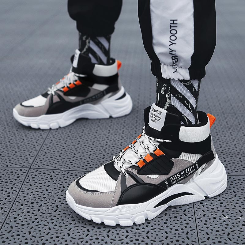 Hightop Summer Men's Sport Sho - مراجعة Street Fashion For Short Guys وسعره
