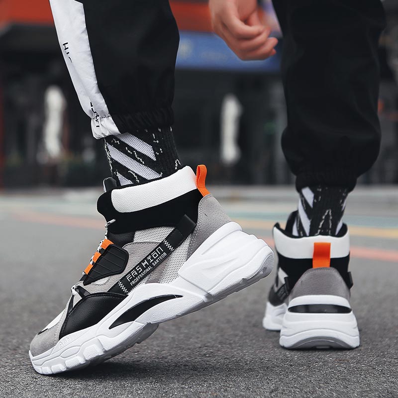 Hightop Summer Men's Sport Sho - مراجعة Street Fashion For Short Guys وسعره