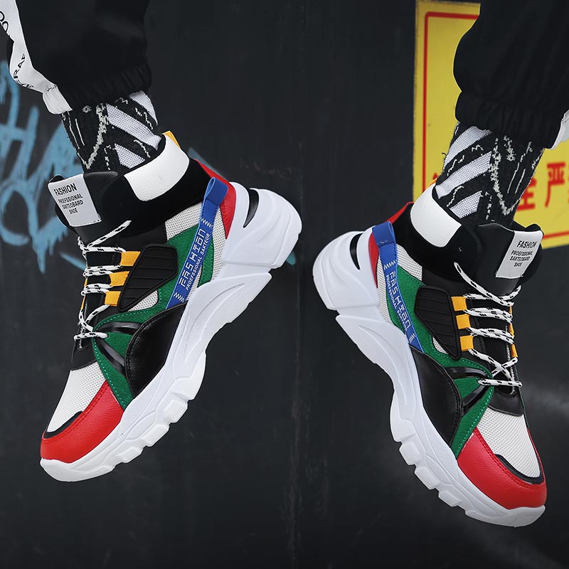 Hightop Summer Men's Sport Sho - مراجعة Street Fashion For Short Guys وسعره