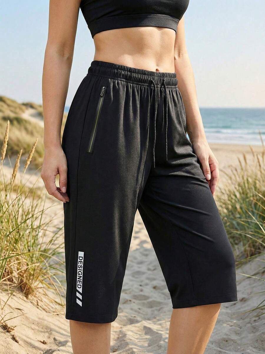 Womens Quick Dry Capri Pants W - مراجعة Running Pant Jogger وسعره