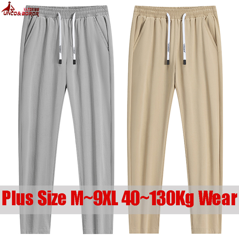 Plus Size 7XL 8XL 9XL Summer C - مراجعة Running Pant Jogger وسعره