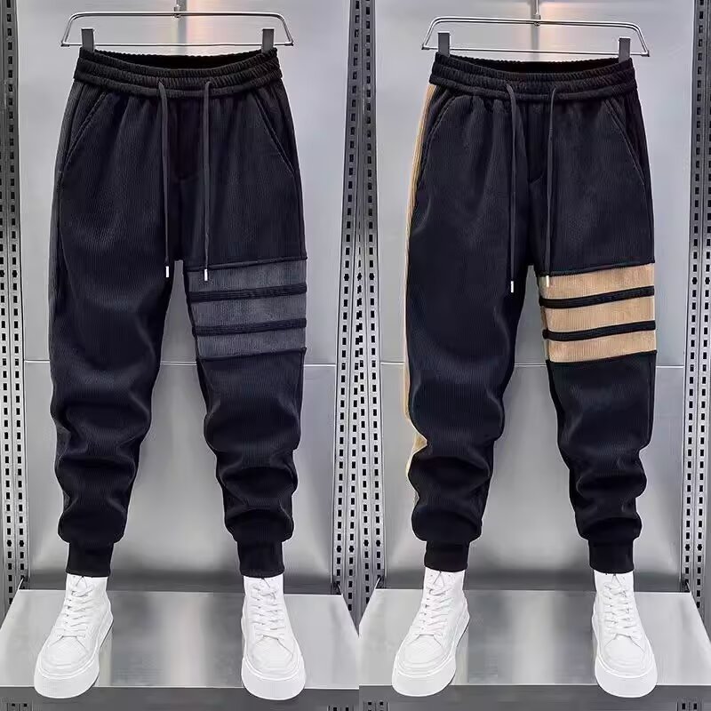 Trendy Men Black Joggers Autum - مراجعة Running Pant Jogger وسعره