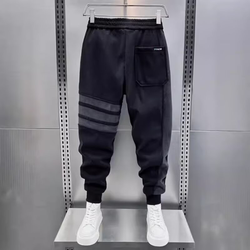 Trendy Men Black Joggers Autum - مراجعة Running Pant Jogger وسعره