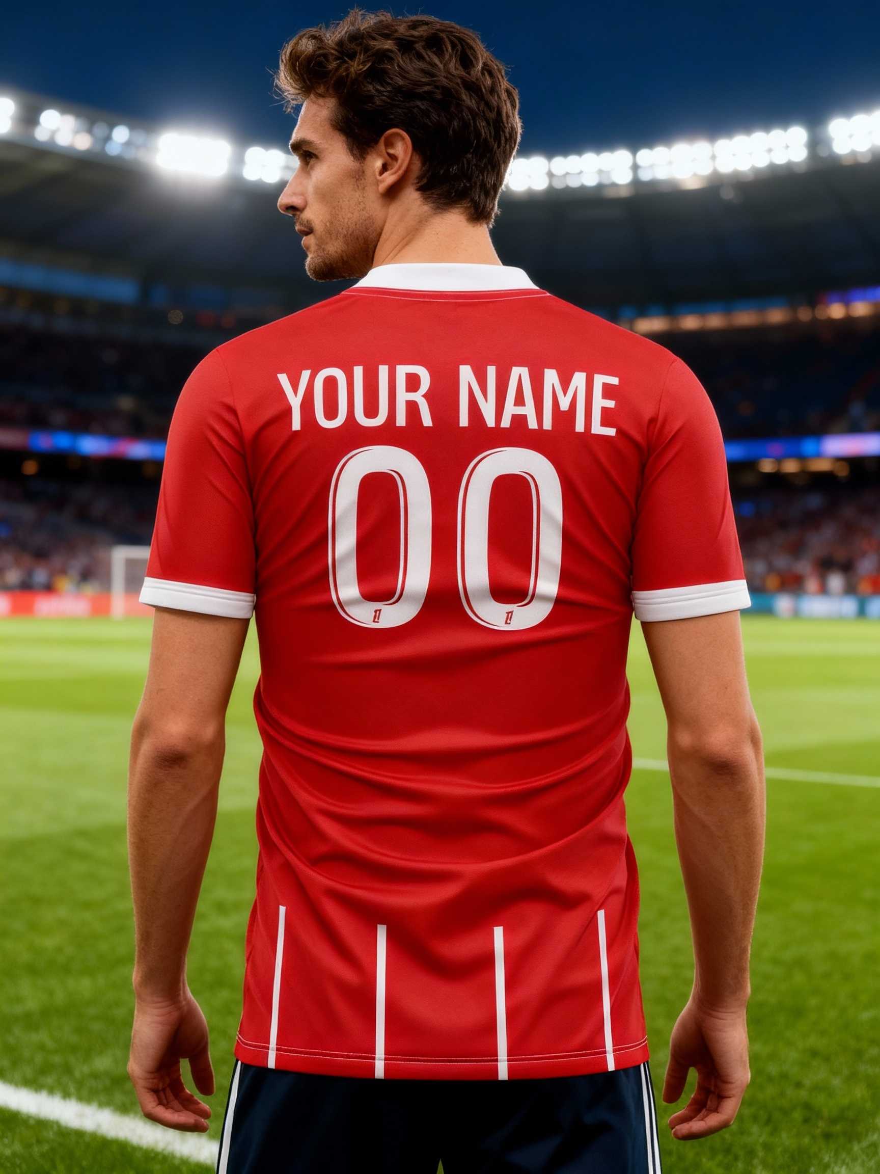 Custom Photo Name Number Socce - مراجعة Street Fashion Outfit For Men وسعره