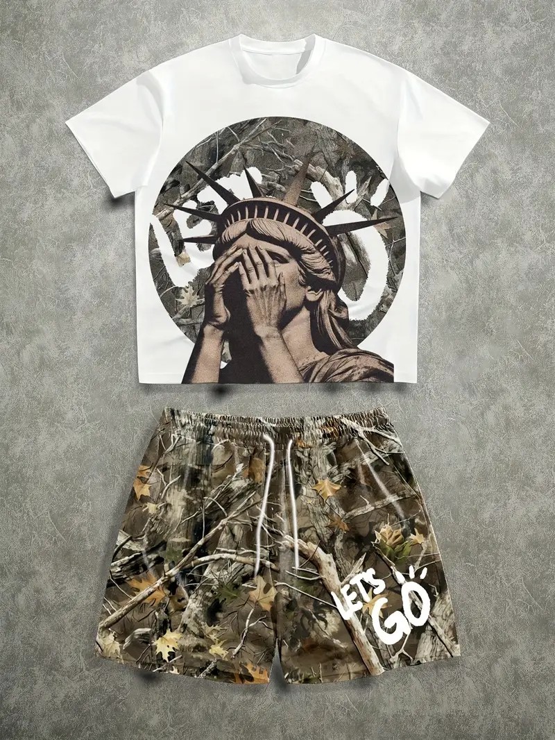 The 2026 Summer New men's Set  - مراجعة Street Summer Fashion وسعره