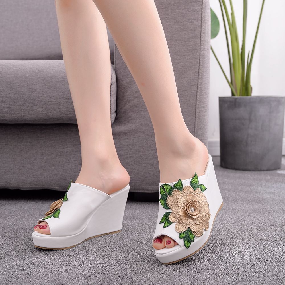 Womens Flower Open Toe Fashion - مراجعة Street Fashion Clothes وسعره
