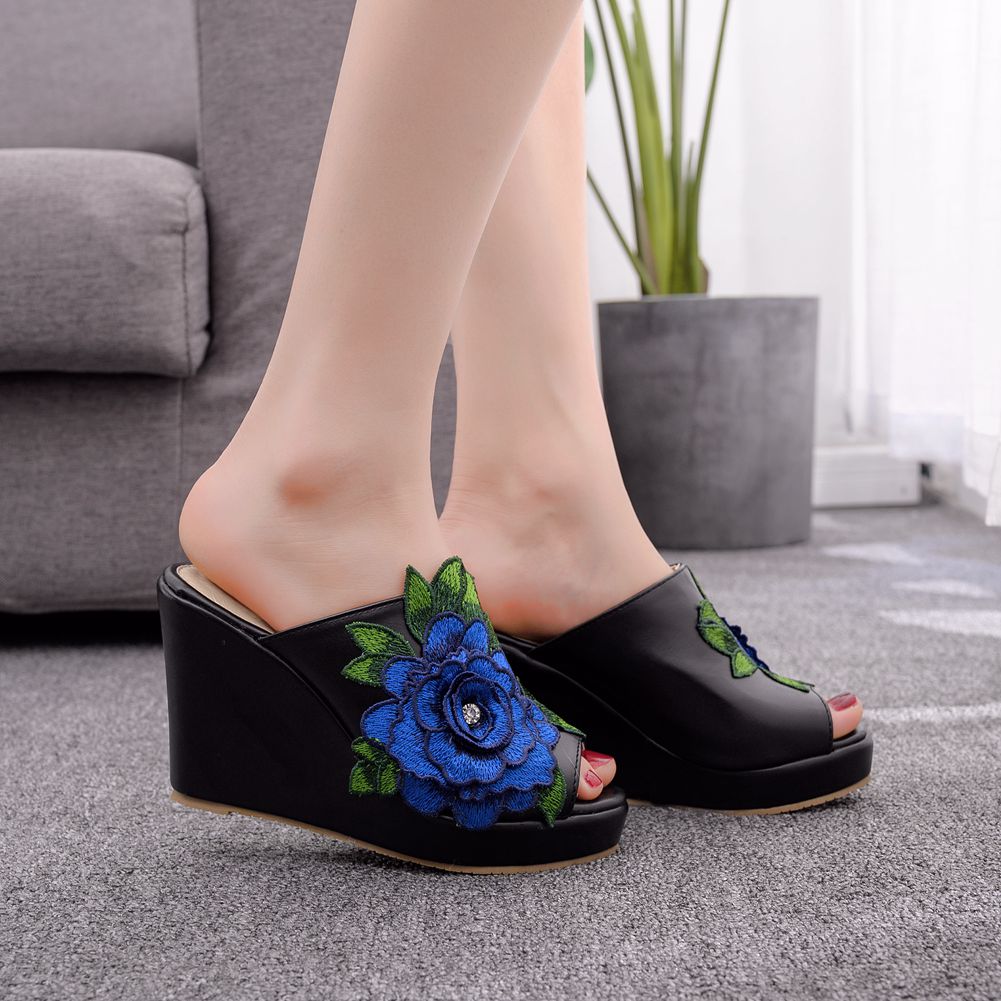 Womens Flower Open Toe Fashion - مراجعة Street Fashion Clothes وسعره
