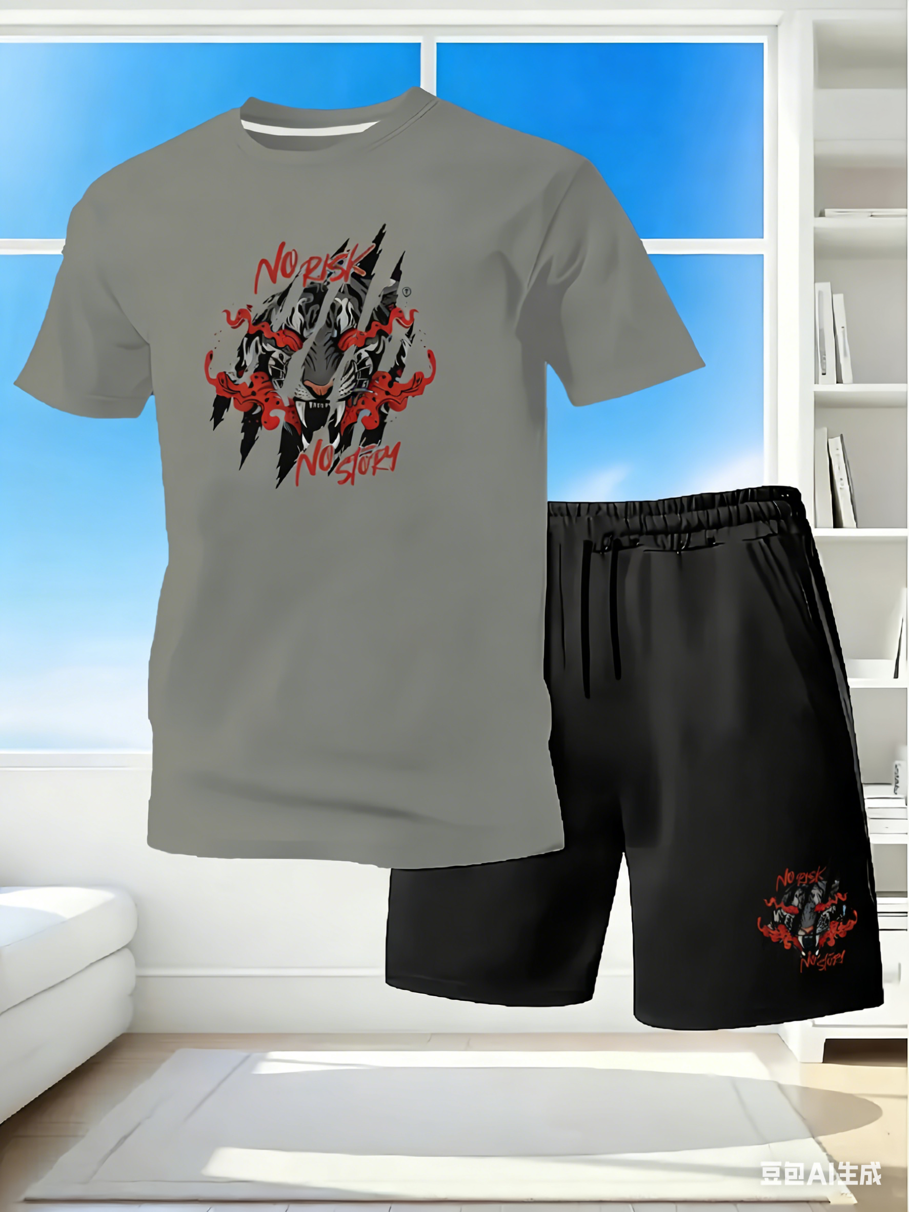 Men's 2Piece Quick Dry Tracksu - مراجعة Street Summer Fashion وسعره