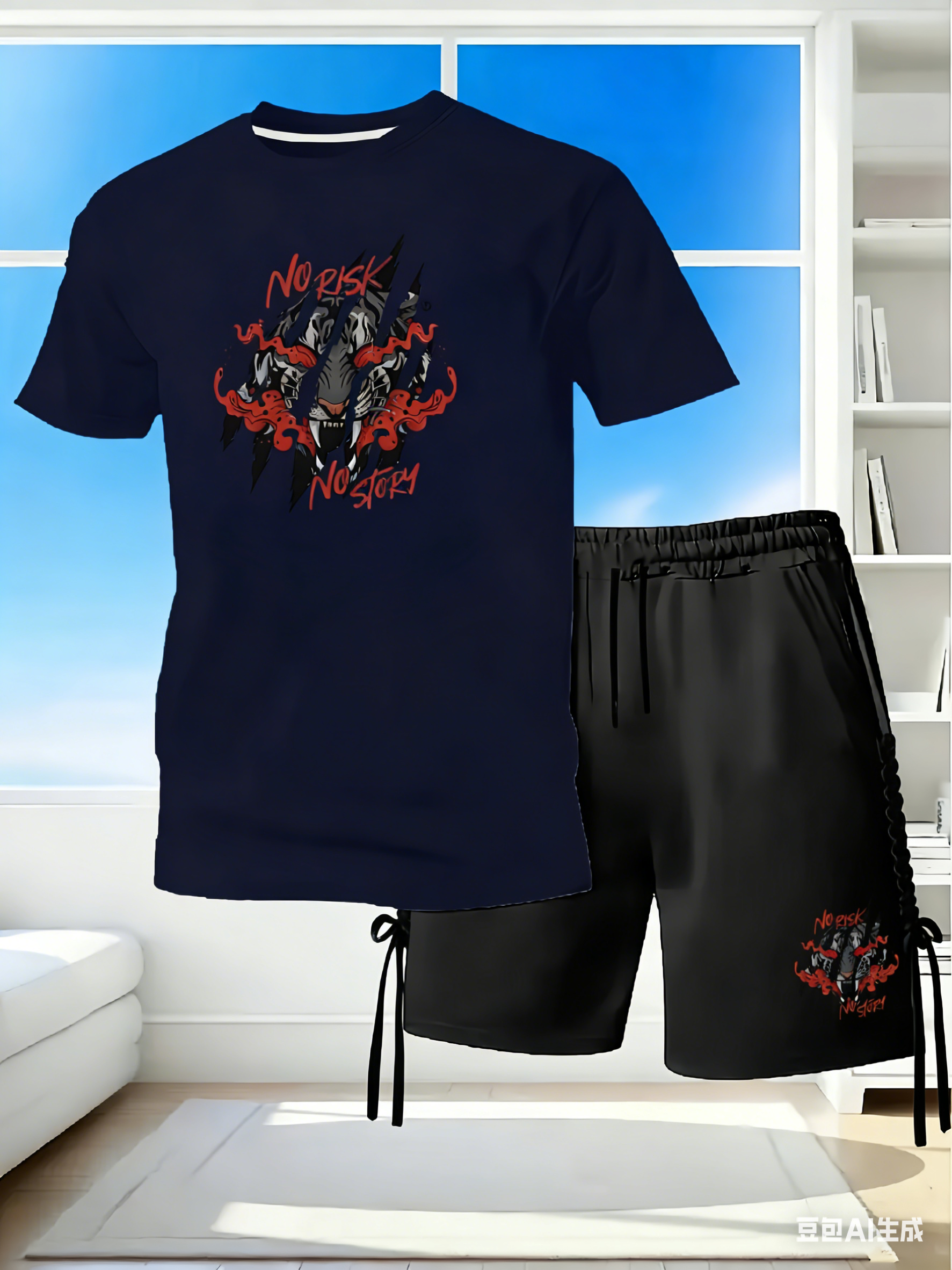 Men's 2Piece Quick Dry Tracksu - مراجعة Street Summer Fashion وسعره