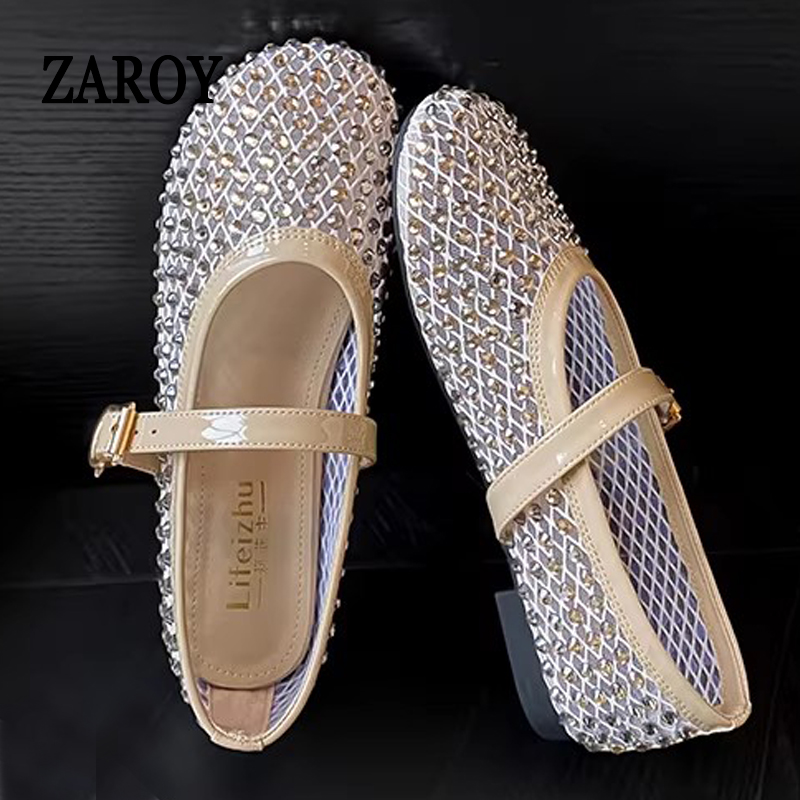 ZAROY Rhinestone Mesh Ballet F - مراجعة Street Fashion Designers وسعره