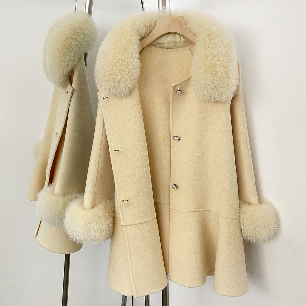 Wool and Trench Coat Woman Lux - مراجعة Street Fashion Reviews وسعره