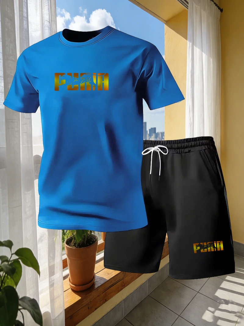 Summer men's sports short slee - مراجعة Street Fashion Outfit For Men وسعره