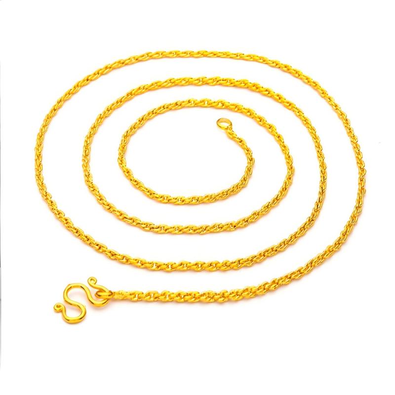 Hip Hop 2mm Twisted Rope 24K G - مراجعة Fashion Street Singapore وسعره