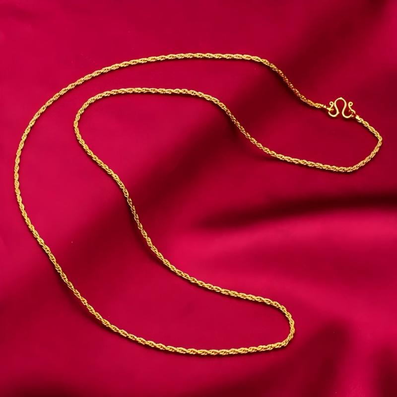Hip Hop 2mm Twisted Rope 24K G - مراجعة Fashion Street Singapore وسعره