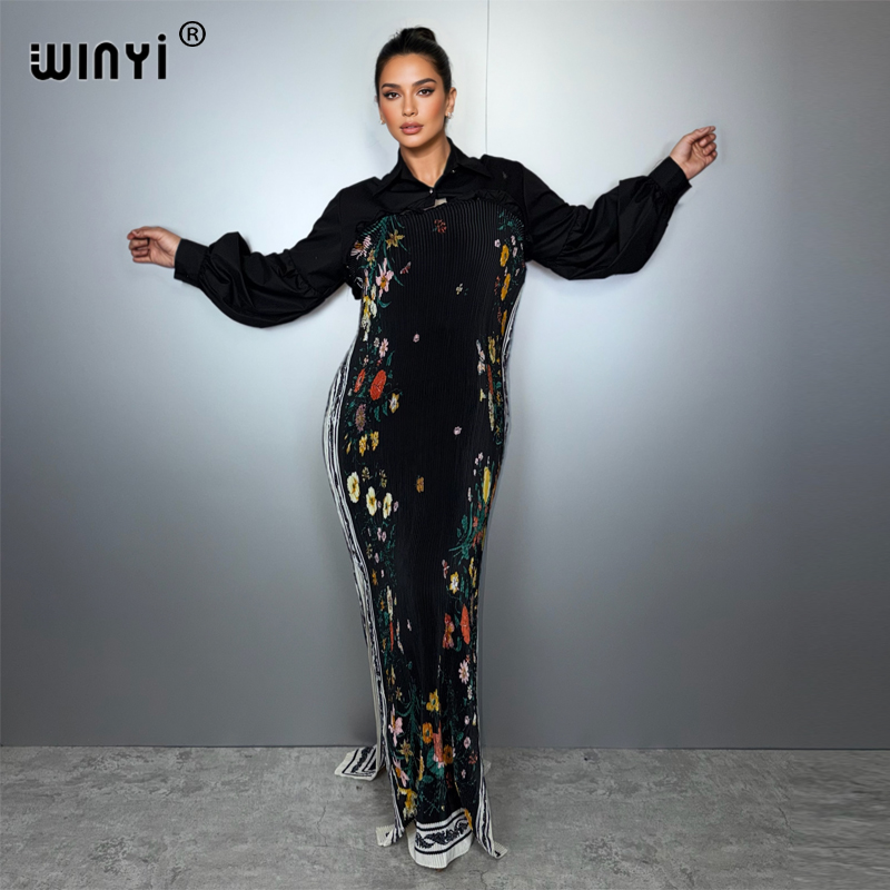 WINYI Elastic slim dress Stree - مراجعة Street Fashion Dubai وسعره