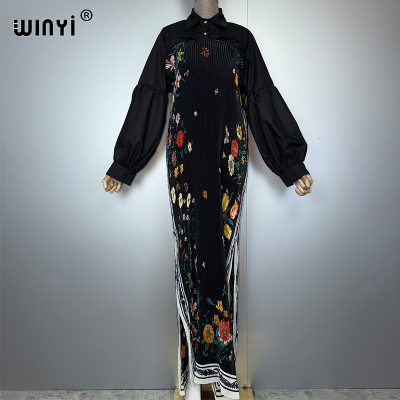 WINYI Elastic slim dress Stree - مراجعة Street Fashion Dubai وسعره