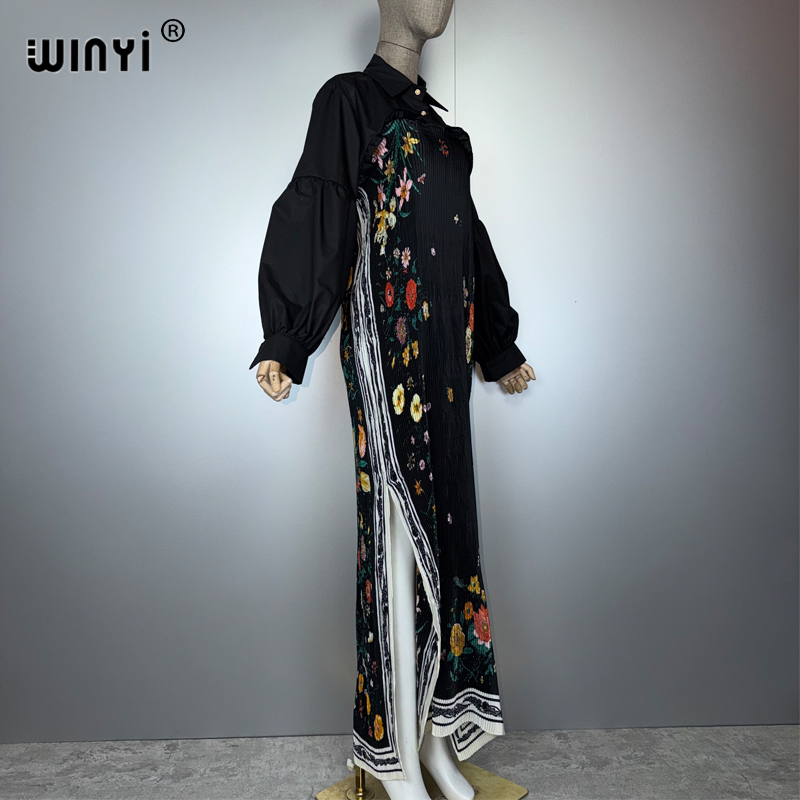 WINYI Elastic slim dress Stree - مراجعة Street Fashion Dubai وسعره