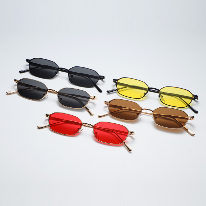 New Metal Frame Polygonal Sung - مراجعة Street Fashion Photography وسعره