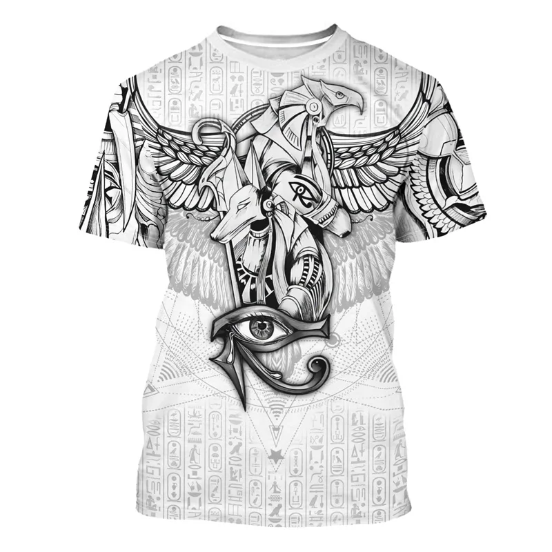 Summer 3D Print Ancient Egypt  - مراجعة Street Fashion Egypt وسعره