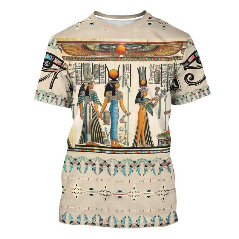 Summer 3D Print Ancient Egypt  - مراجعة Street Fashion Egypt وسعره
