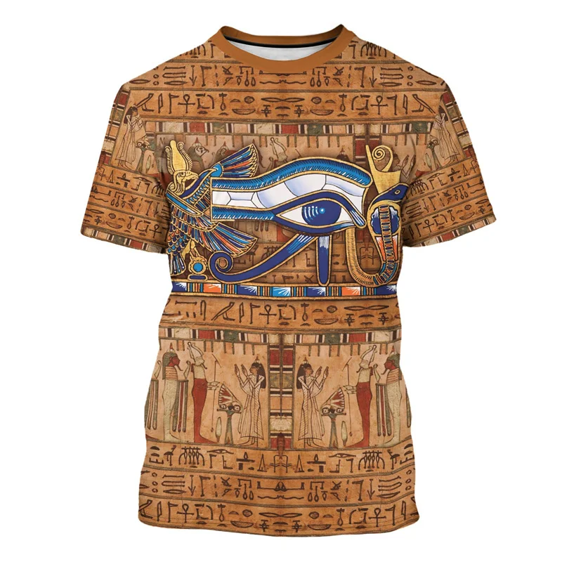 Summer 3D Print Ancient Egypt  - مراجعة Street Fashion Egypt وسعره
