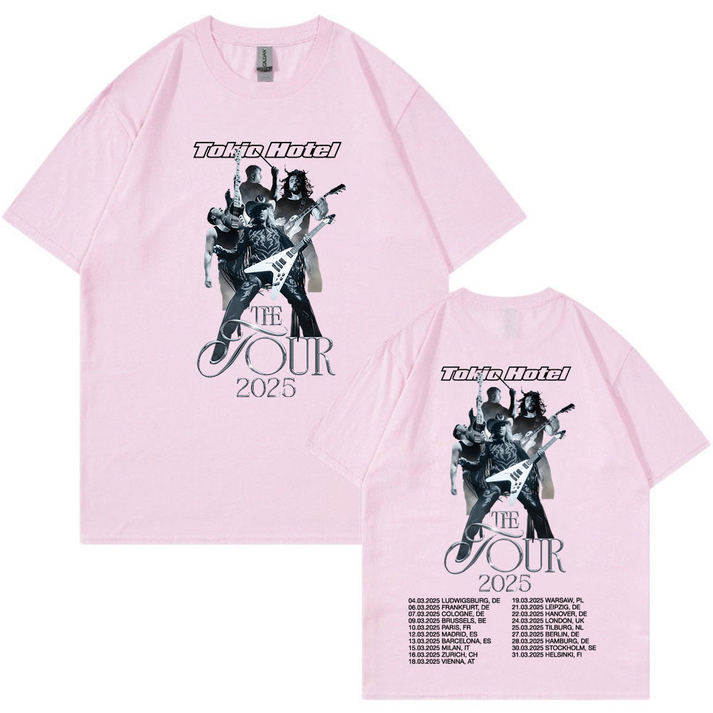 German Rock Band Tokio Hotel T - مراجعة Street Fashion Chicago وسعره